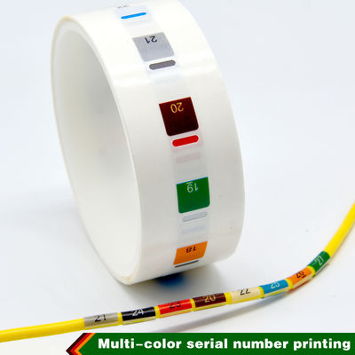 Custom A4 Printable Cable Labels for Industrial Network Stickers
